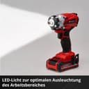 Einhell Akku-Schlagbohrschrauber TE-CI 18/1 Li-solo | Rot 5