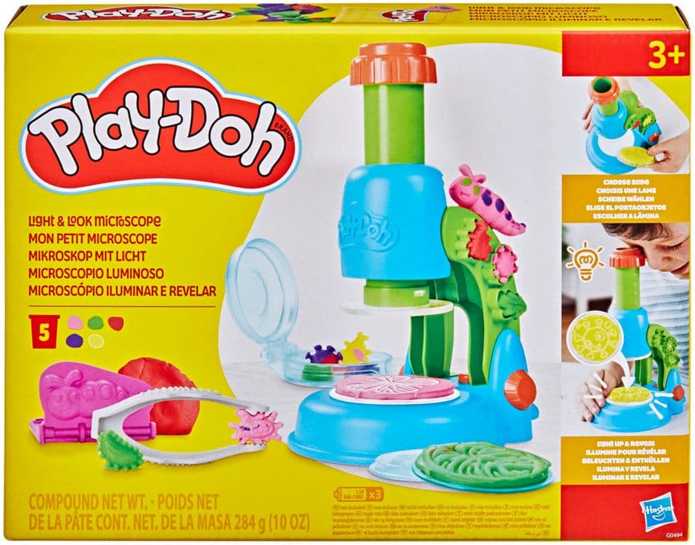 Play-Doh Mikroskop mit Licht | Mehrfarbig