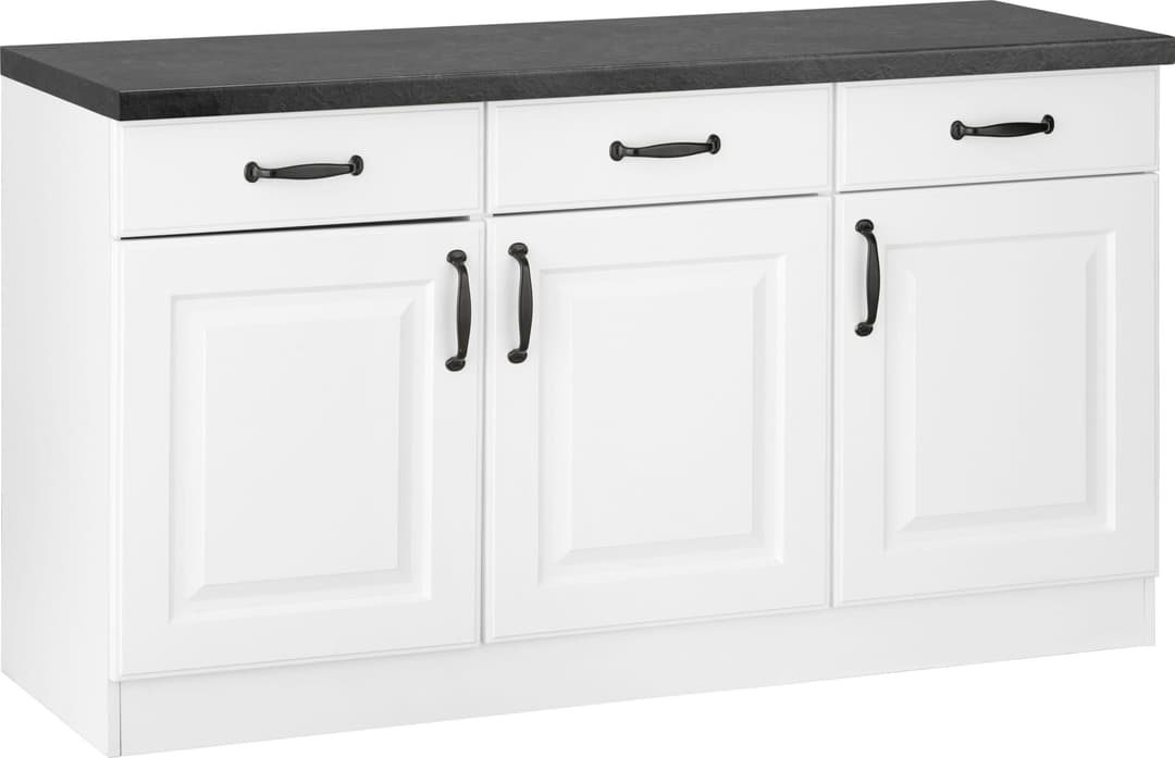 wiho Küchen Unterschrank Erla | Weiß