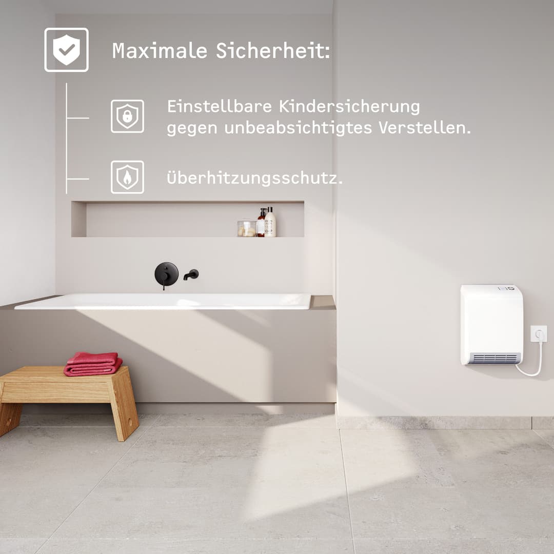 Stiebel Eltron Badschnellheizer CK 20 trend LCD | Weiß
