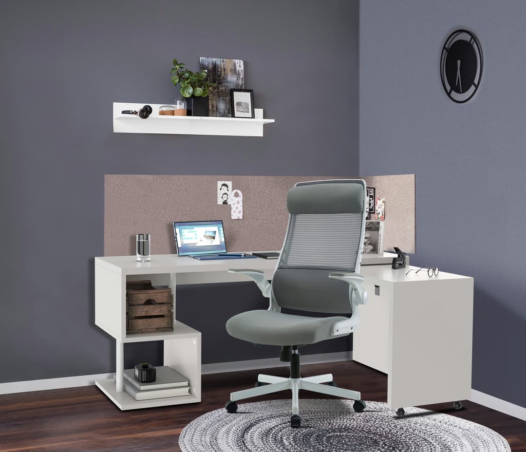OTTO home Bürostuhl Menton | Grau