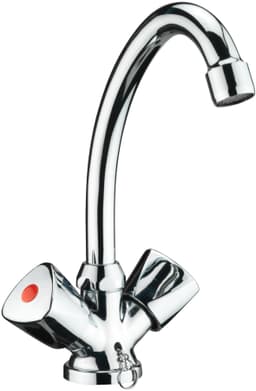 CORNAT Waschtischarmatur Lisa | Silber