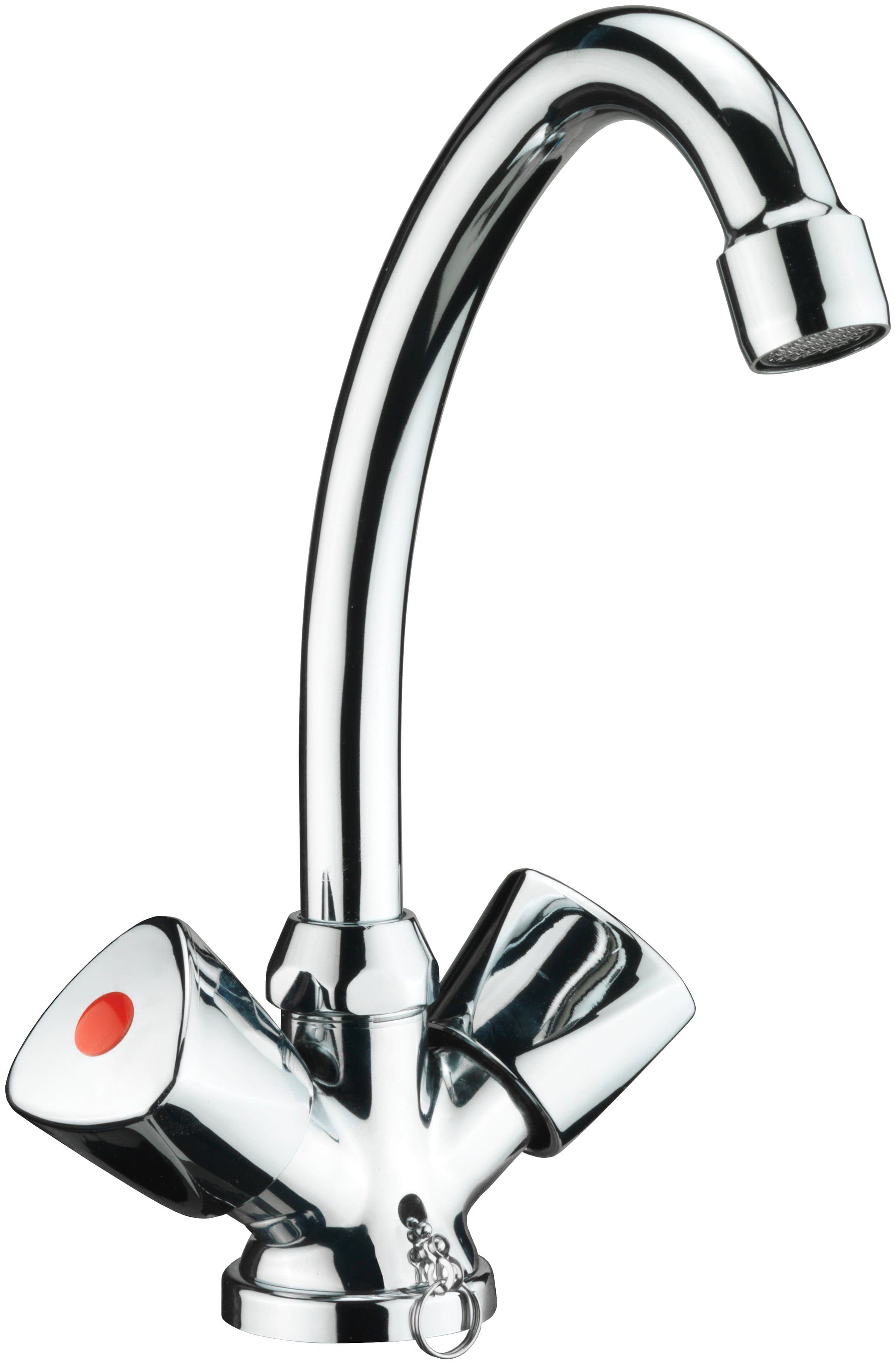 CORNAT Waschtischarmatur Lisa | Silber
