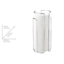 WENKO Toiletten-Ersatzrollenhalter Wandhalter | Silber 3