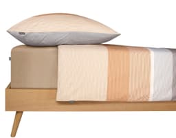 Schiesser Bettwäsche Endy Stripes | Beige