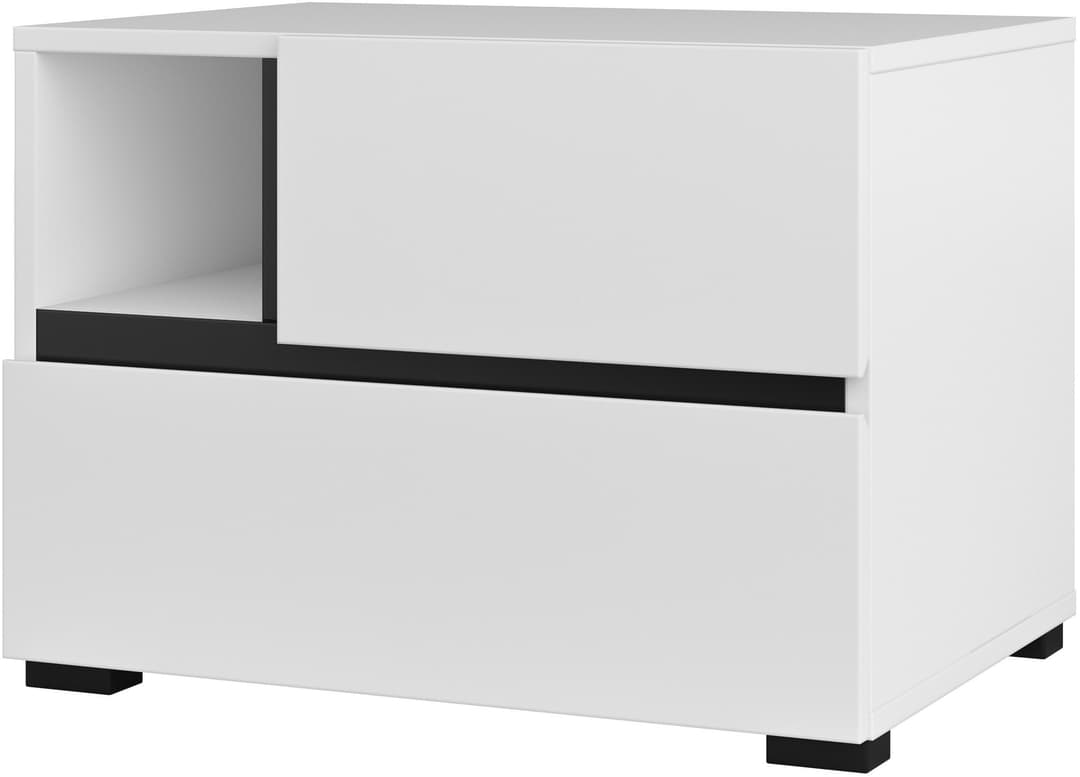 OTTO home Nachtkommode Cross | Weiß