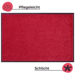 HANSE Home Fußmatte Wash & Clean | Rot