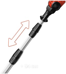 Einhell Akku-Hochentaster GE-LC 18 Li T-Solo | Rot