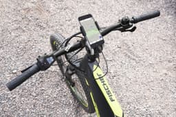 FISCHER Fahrrad Fahrradhalter Smartphone Halterung | Schwarz