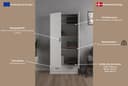 INOSIGN Kleiderschrank Space | Weiß 2