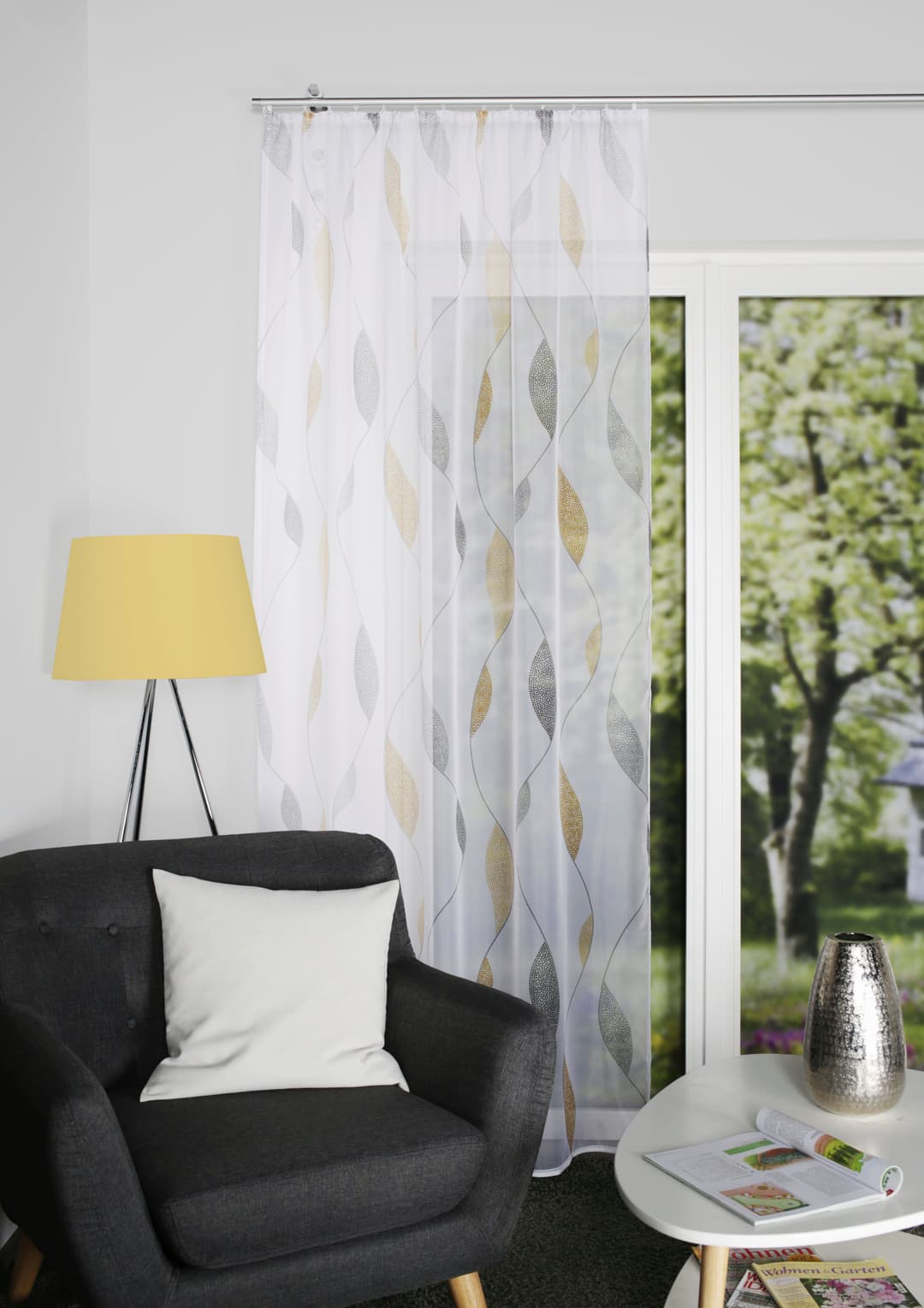 HOME WOHNIDEEN Vorhang PAOLO | Gelb
