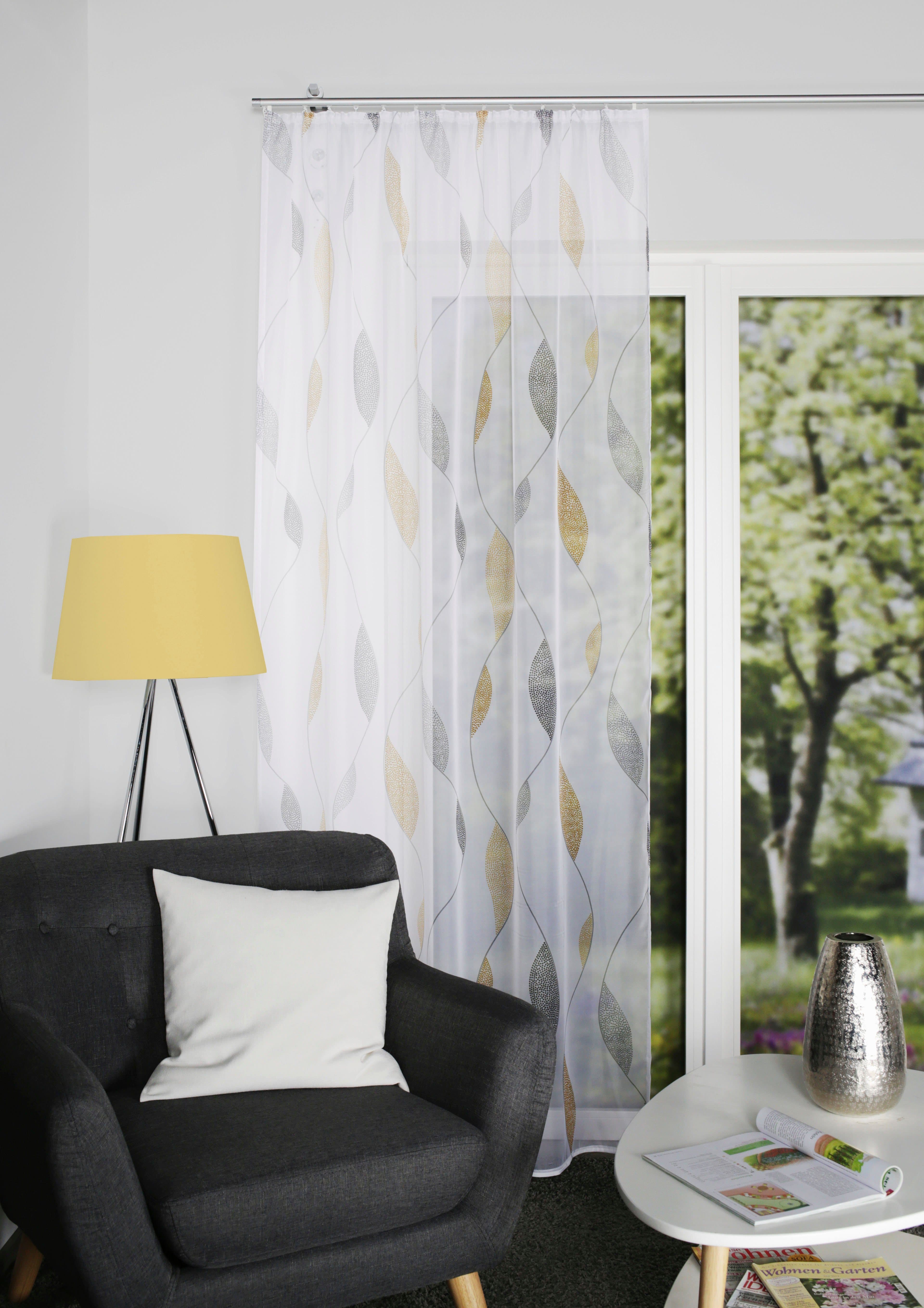 HOME WOHNIDEEN Vorhang PAOLO | Gelb