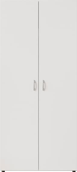 Schlafkontor Drehtürenschrank Base Kleiderschrank Joe Garderobe | Weiß