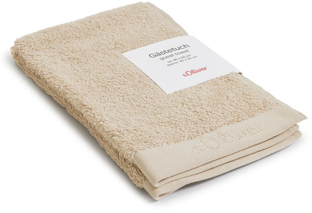 s.Oliver Gästehandtuch | Beige
