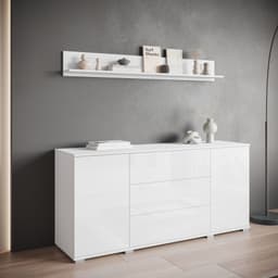 Home affaire Wandregal Vera | Weiß