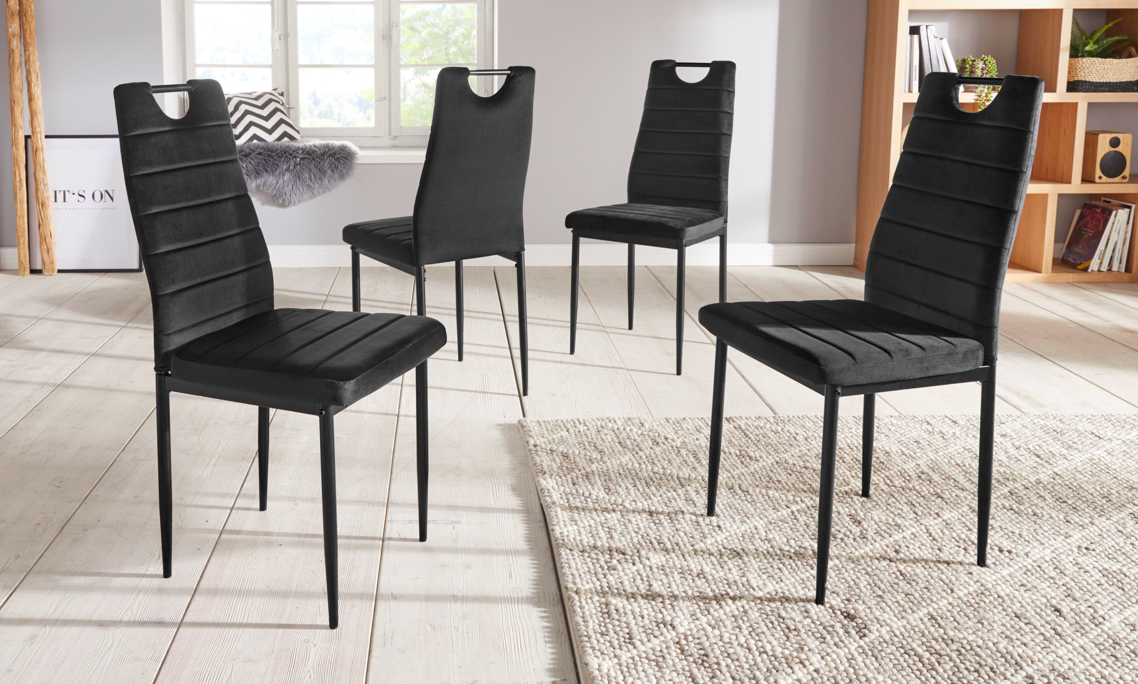 OTTO home Esszimmerstuhl | Schwarz