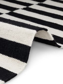 HANSE Home Wollteppich Vika | Schwarz