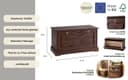 OTTO home Schuhtruhe Klera | Braun 3