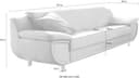 TRENDMANUFAKTUR 3-Sitzer Rondo | Beige 3