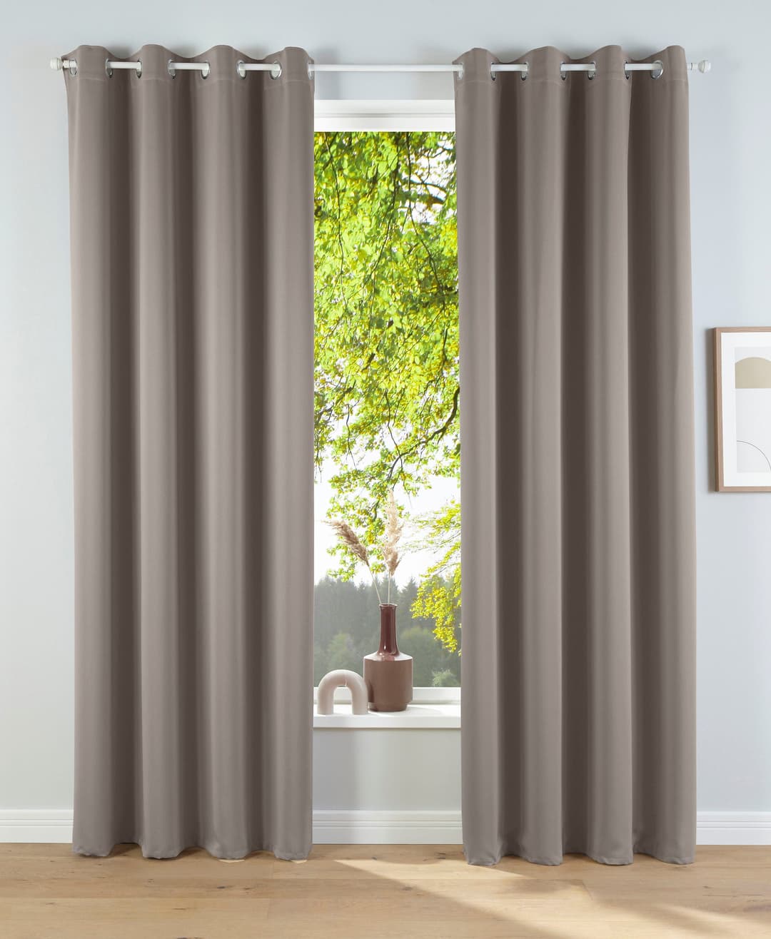 OTTO home Solana Verdunkelungsvorhang | Beige