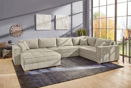 Jockenhöfer Gruppe Wohnlandschaft Brixen U-Form | Braun