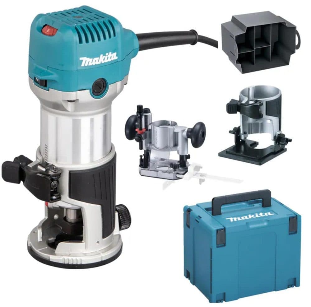 Makita Fräse Multifunktionsfräse »RT0702CX2J« | Grau