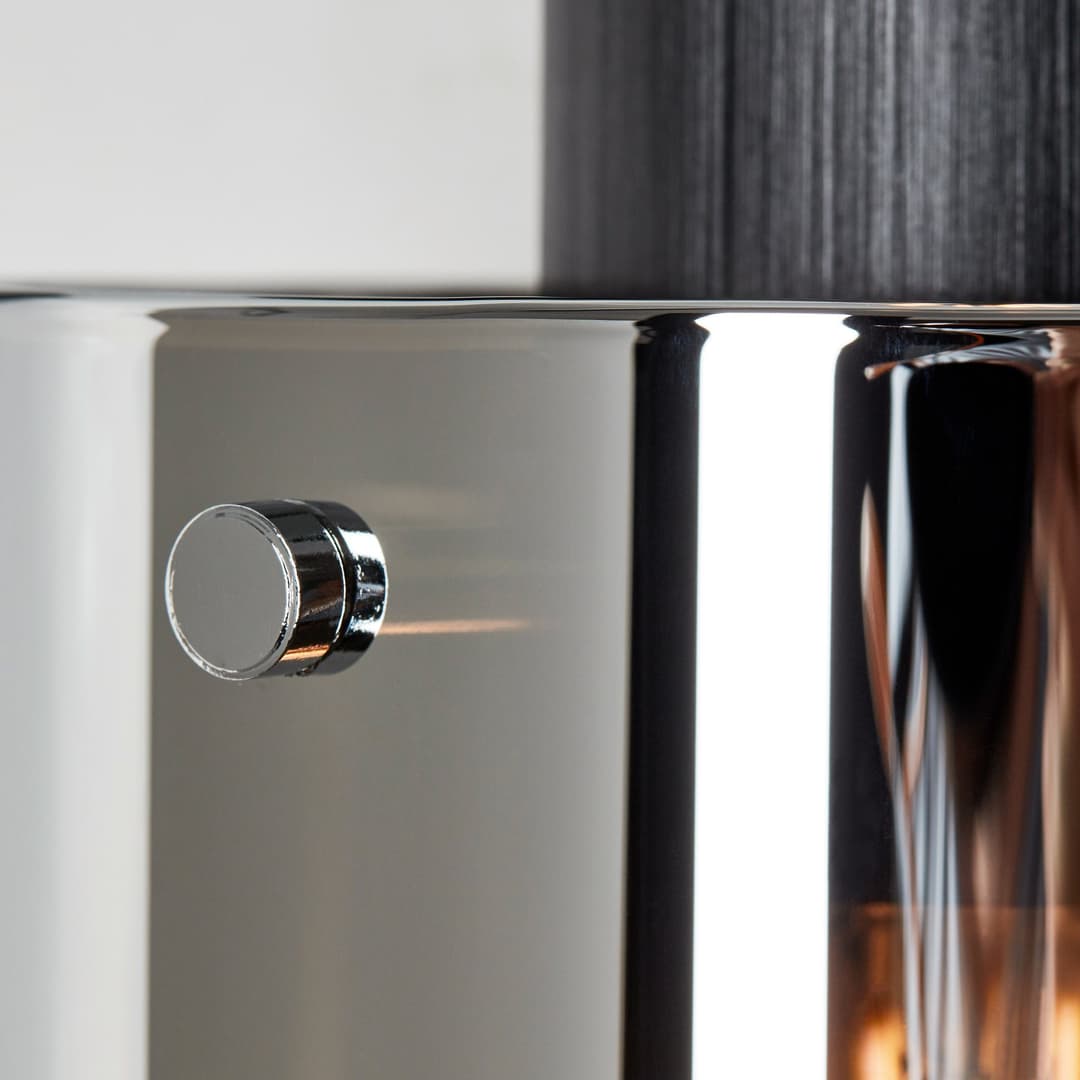 Brilliant Wandleuchte Simonis | Schwarz