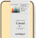 Schlafgut CASUAL Spannbettlaken | Gelb 4