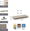 rauch Einlegeboden Zubehör für Rauch-Schwebetürenschränke BLUE | Beige 2