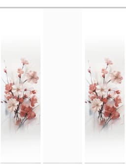 HOME WOHNIDEEN Schiebegardine LOTUS | Rosa