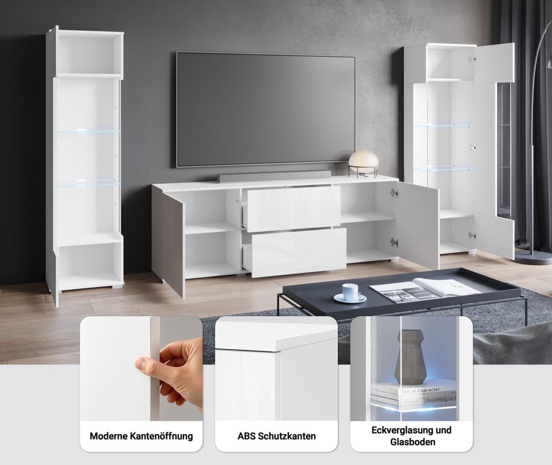 OTTO home Wohnwand KENIA | Holztöne