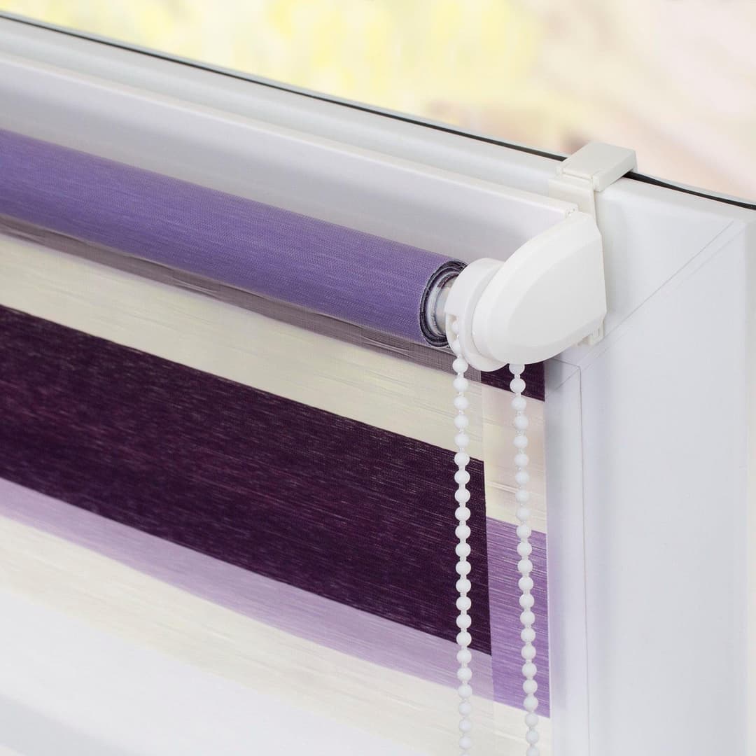 Doppelrollo Duo Rollo Klemmfix Bunt | Mehrfarbig