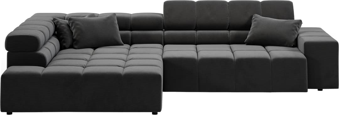 Home affaire Ecksofa Ancona | Grau