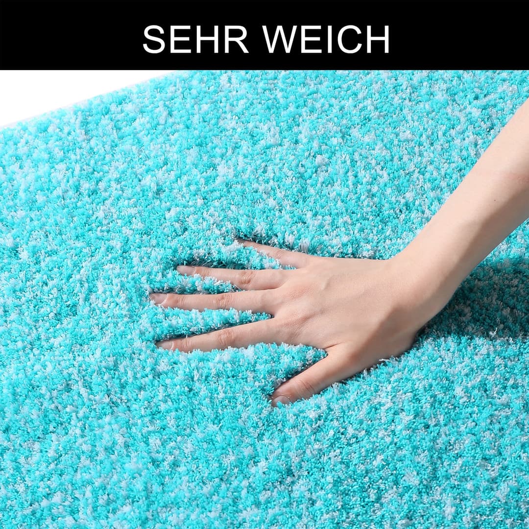 OTTO home Badematte Vanessa meliert | Türkis