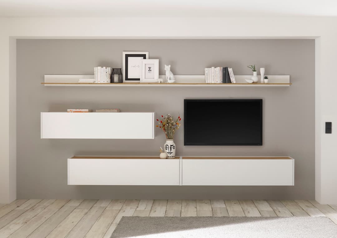 Home affaire Wandregal City/Giron | Holztöne