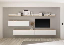 Home affaire Wandregal City/Giron | Holztöne
