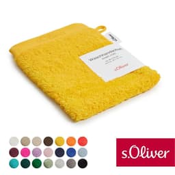 s.Oliver Waschhandschuh | Gelb