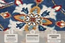HANSE Home Teppich Caracci | Blau 4