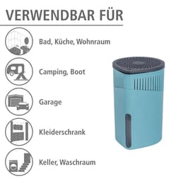 WENKO Luftentfeuchter Drop | Türkis
