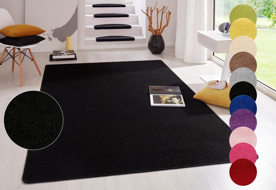 HANSE Home Teppich Fancy | Schwarz