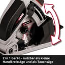 Einhell TE-CS 18/89 Li - Solo Akku-Handkreissäge | Rot 5