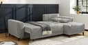 Jockenhöfer Gruppe Ecksofa Beverly L-Form | Grau 2