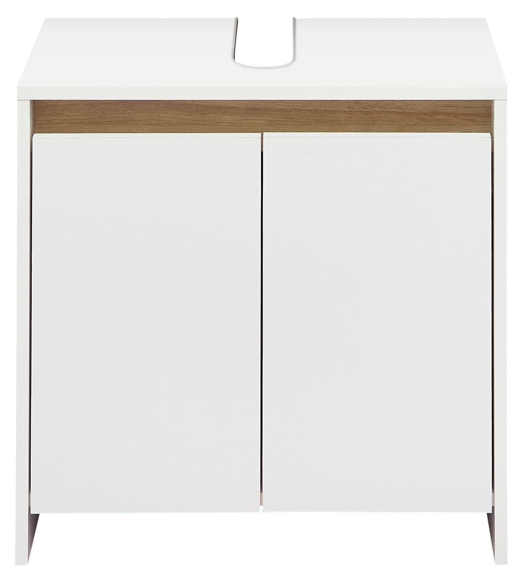 Saphir Quickset 100 Waschbeckenunterschrank | Weiß