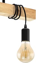 EGLO TOWNSHEND Deckenleuchte | Braun 4