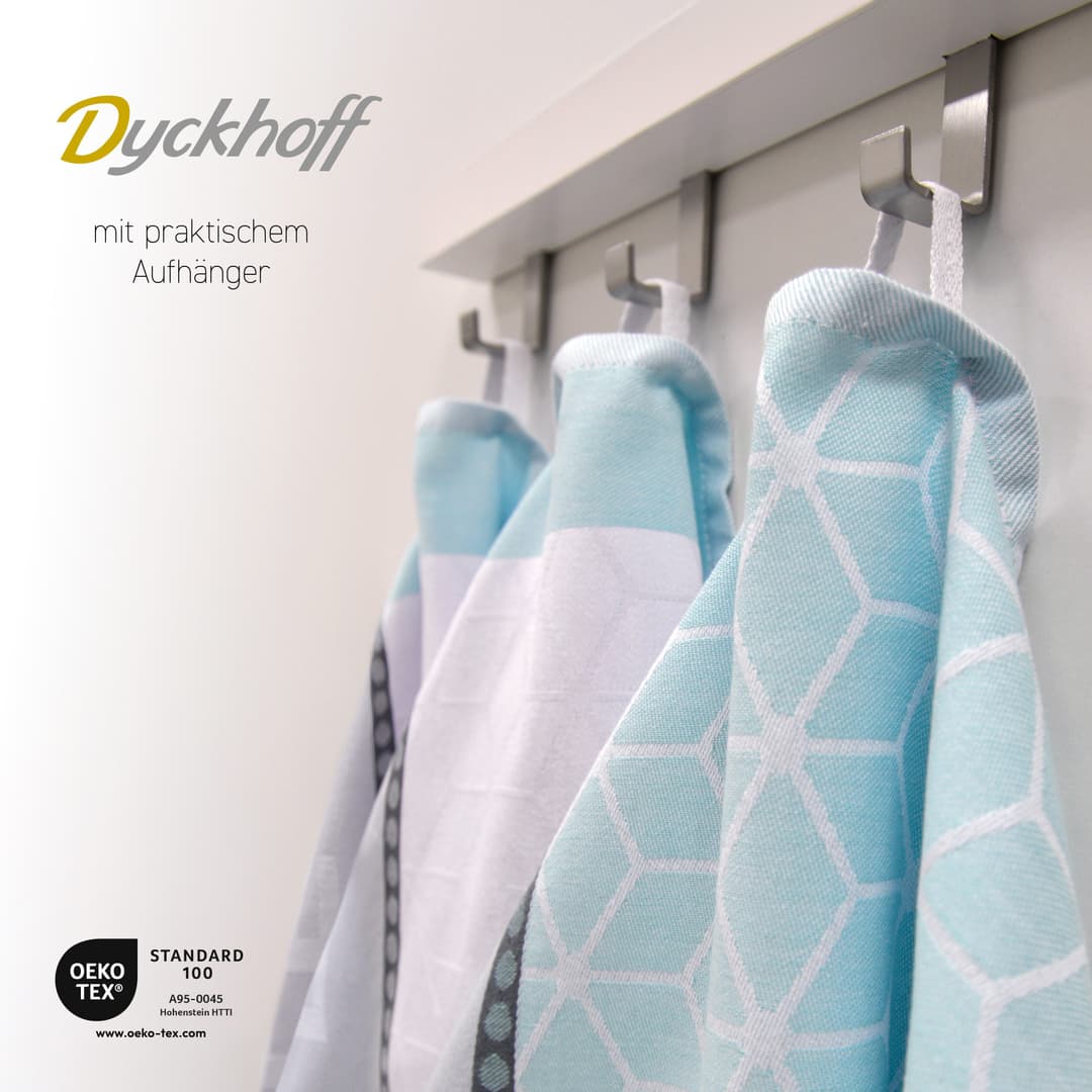 Dyckhoff Geschirrtuch HOME / KITCHEN | Mehrfarbig