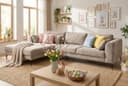 TRENDMANUFAKTUR Ecksofa Luzi | Grau 4
