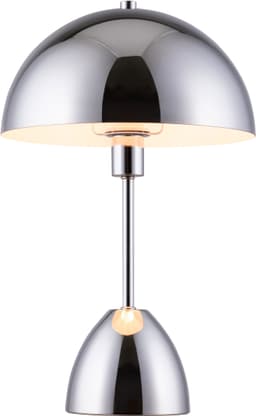 OTTO home Tischleuchte Dorrio Pilzlampe | Silber