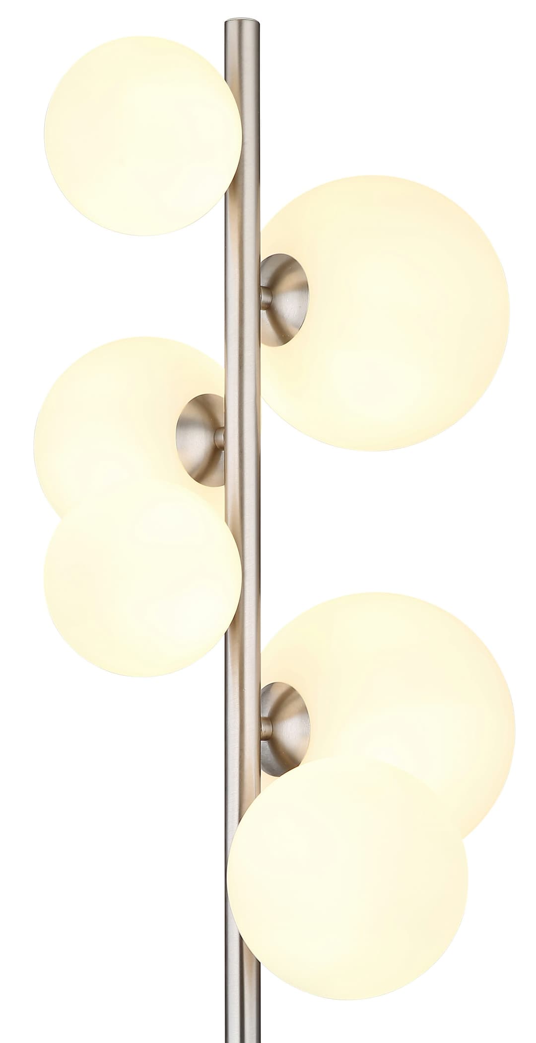 GLOBO LIGHTING Stehlampe RIHA | Silber