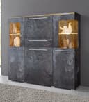 OTTO home Highboard India | Grau 3