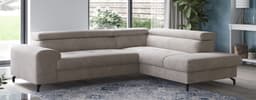 COTTA Ecksofa Aura L-Form | Beige